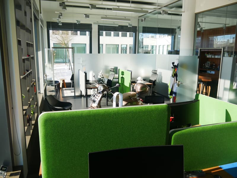 Arbeitsplätze im Stadtbüro